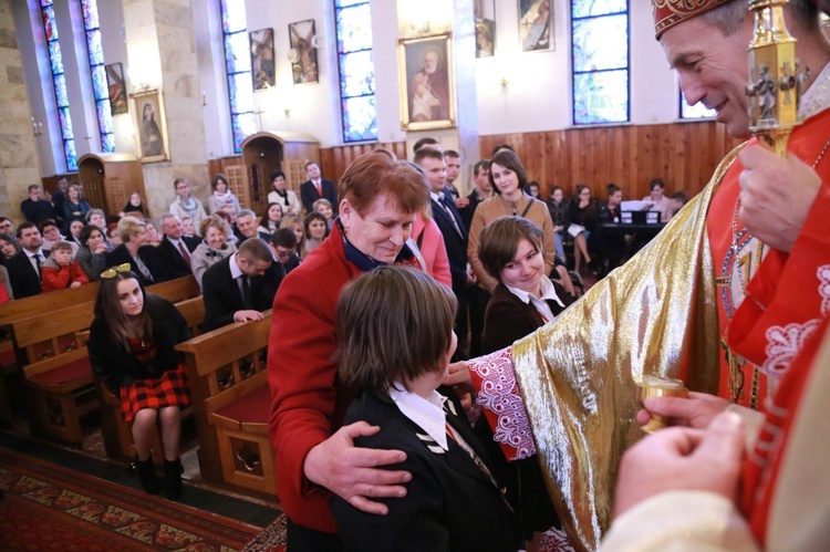 Bierzmowanie w Złotej