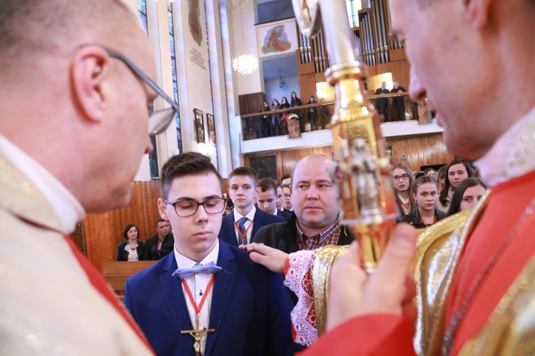 Bierzmowanie w Złotej