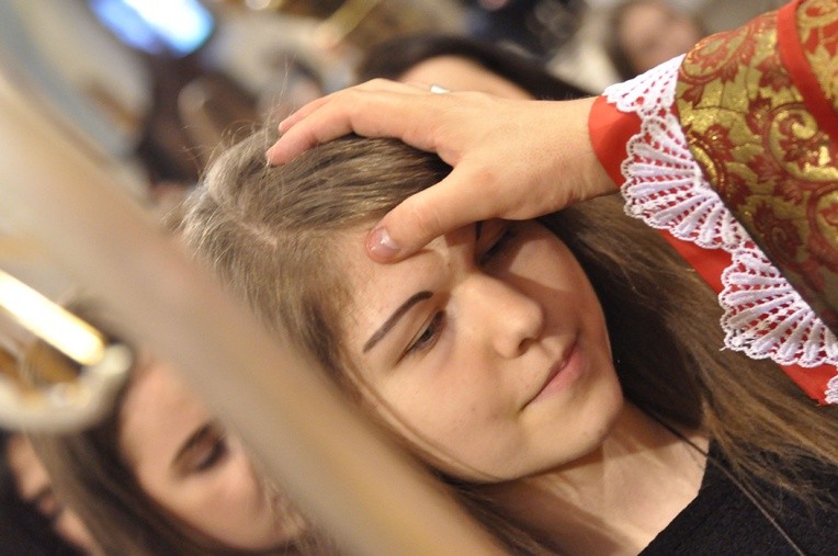 Bierzmowanie w Ciężkowicach