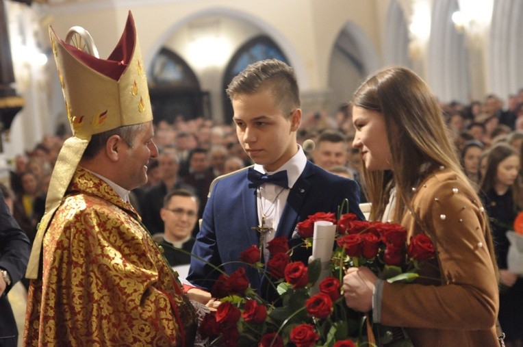 Bierzmowanie w Ciężkowicach