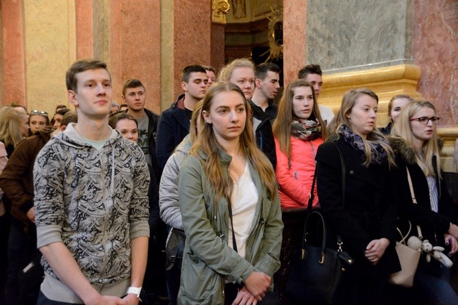 Maturzyści na Jasnej Górze