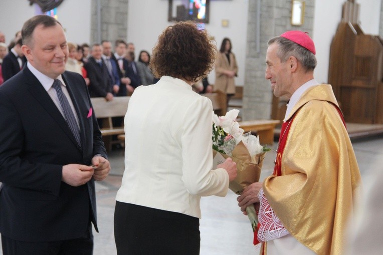 Bierzmowanie w Męcinie