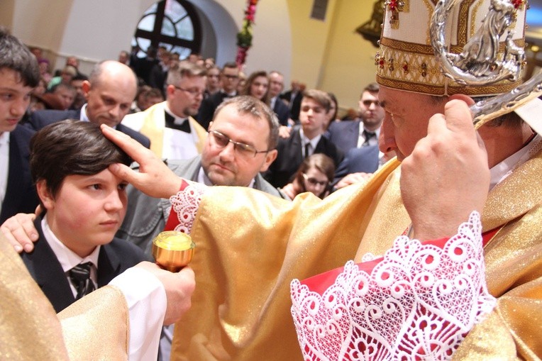 Bierzmowanie w Słopnicach