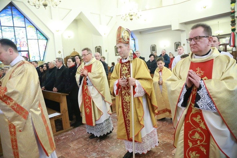 Inauguracja straży NSPJ w Chomranicach