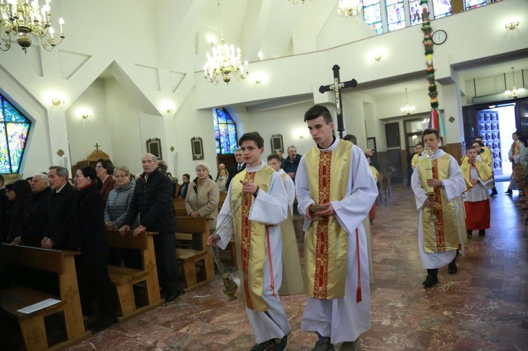 Inauguracja straży NSPJ w Chomranicach