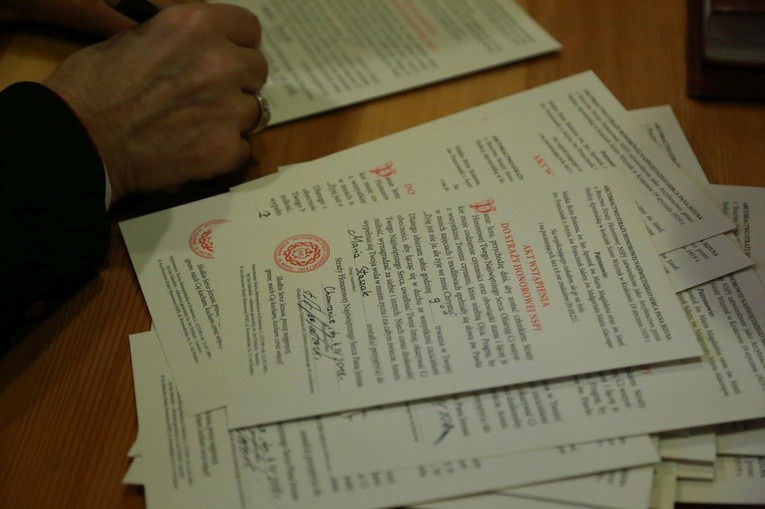 Inauguracja straży NSPJ w Chomranicach