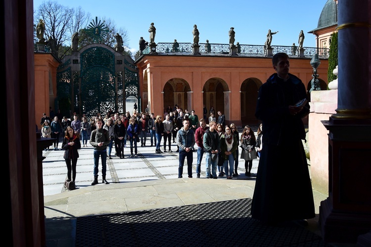 Pielgrzymka maturzystów do Świętej Lipki