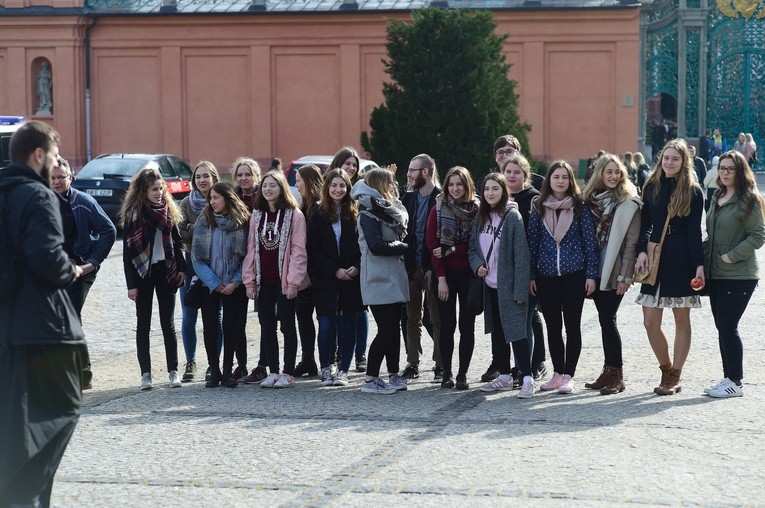Pielgrzymka maturzystów do Świętej Lipki