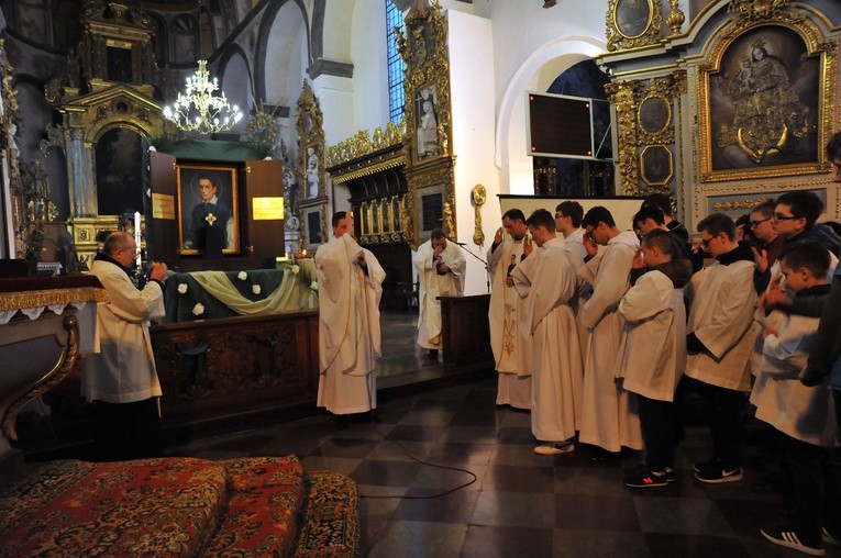 Rozpoczęcie peregrynacji relikwii św. Stanisława Kostki