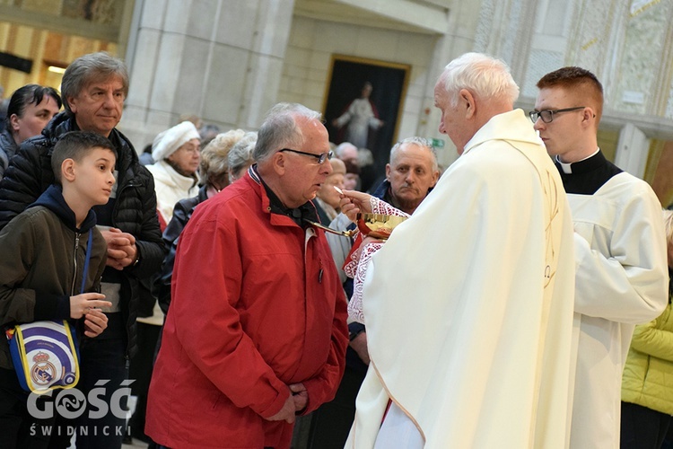 Pielgrzymka diecezji świdnickiej do Krakowa-Łagiewnik