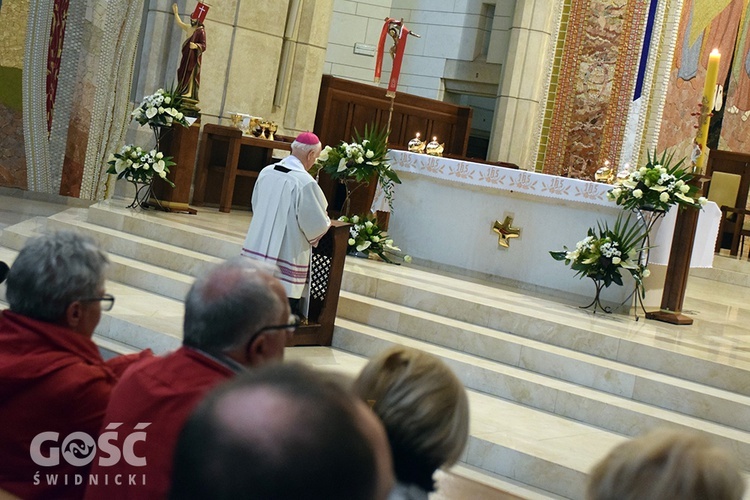 Pielgrzymka diecezji świdnickiej do Krakowa-Łagiewnik