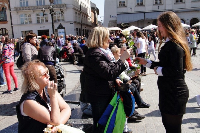 Róża dla Jezusa Miłosiernego Kraków 2018