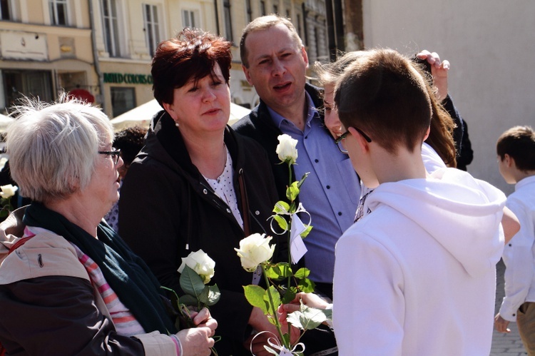 Róża dla Jezusa Miłosiernego Kraków 2018