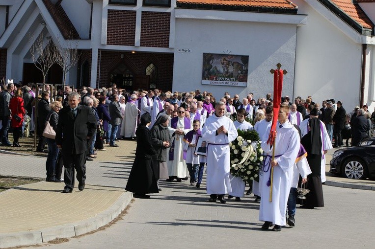 Pogrzeb ks. Mariana Grażewicza