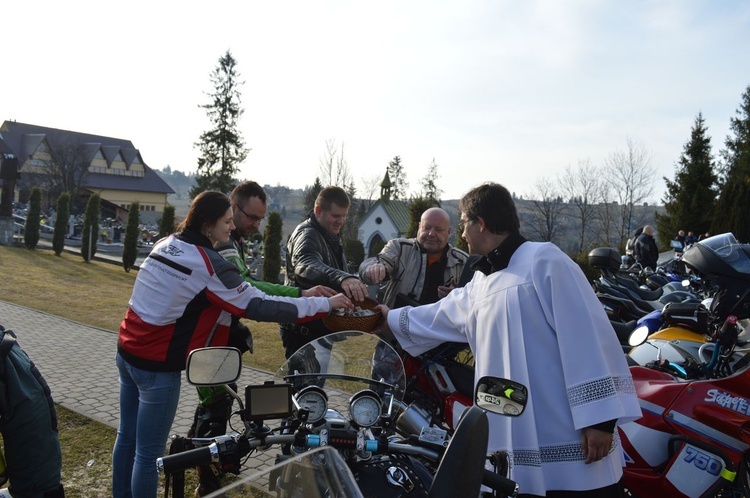 Motocykliści w Bukowinie Tatrzańskiej