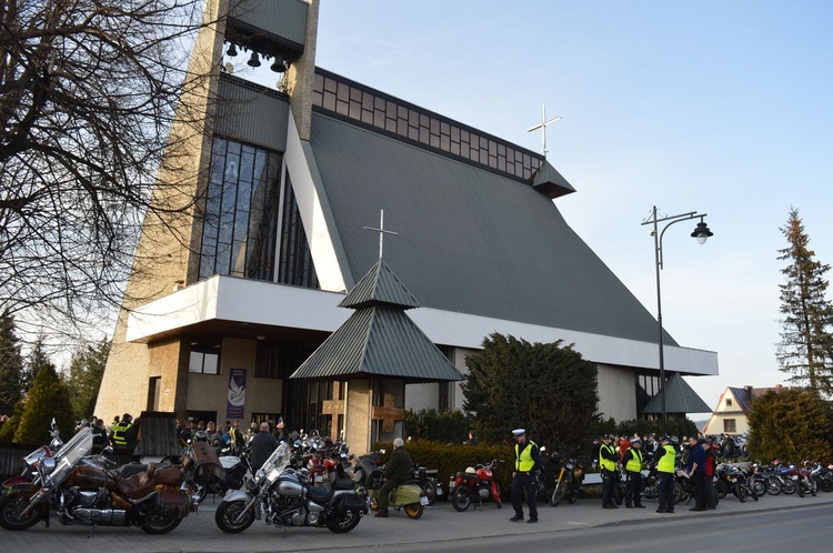 Motocykliści w Bukowinie Tatrzańskiej