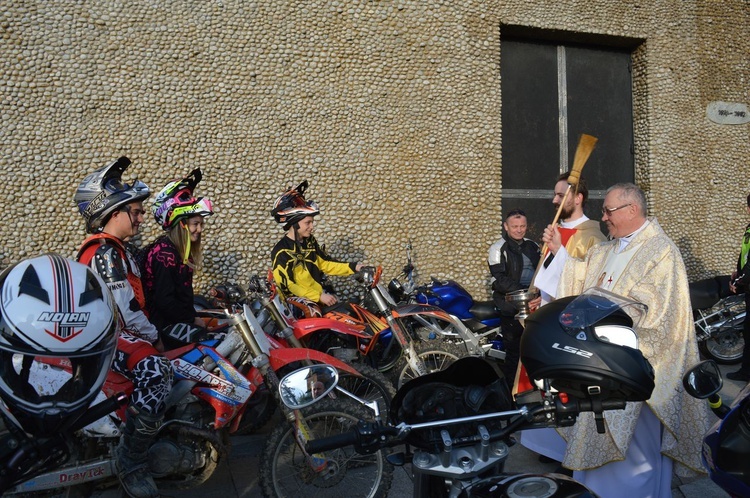 Motocykliści w Bukowinie Tatrzańskiej