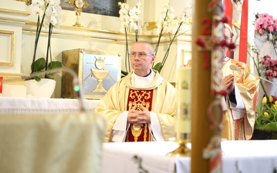 Mszy św. przewodniczył o Bogdan Meger, karmelita. 