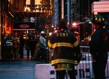 Pożar na 50. piętrze Trump Tower