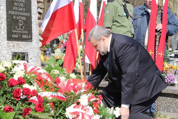 Uroczystości katyńskie w Głogowcu