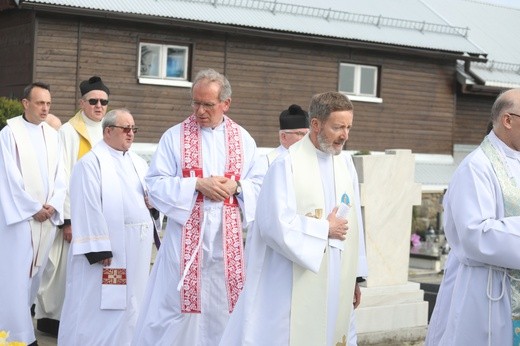 Pogrzeb śp. ks. prał. Jerzego Patalonga w Istebnej