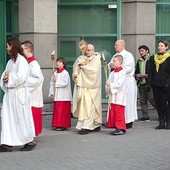 ▲	Świadectwo paschalnej radości na ulicach miasta.