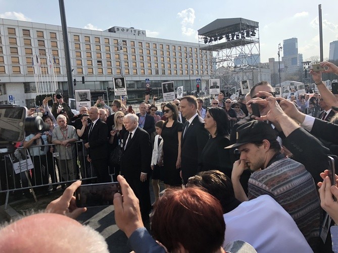 Odsłonięcie Pomnika Smoleńskiego