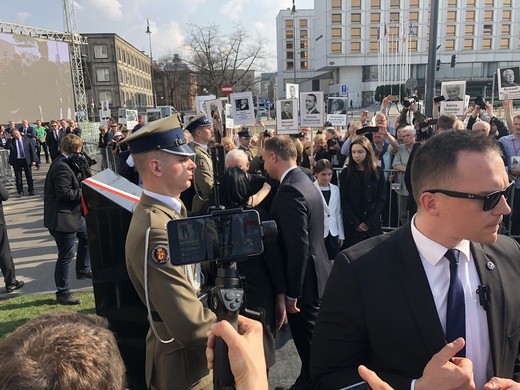 Odsłonięcie Pomnika Smoleńskiego