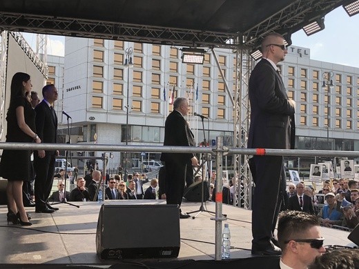 Odsłonięcie Pomnika Smoleńskiego