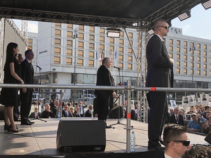 Odsłonięcie Pomnika Smoleńskiego