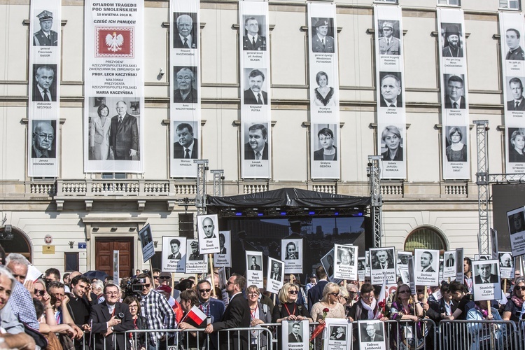 Odsłonięcie Pomnika Smoleńskiego