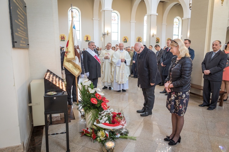 8. rocznica katastrofy smoleńskiej w Skierniewicach