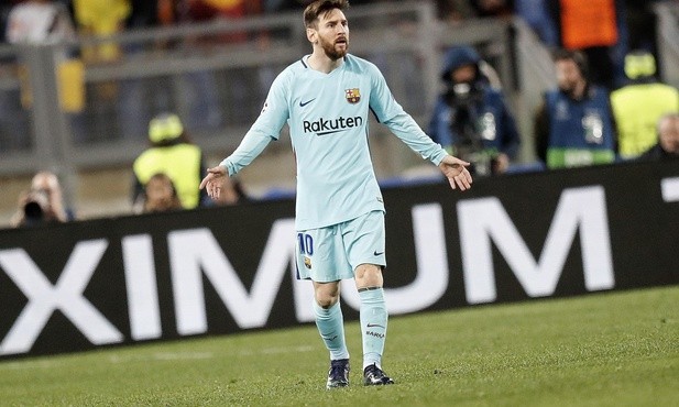 Barcelona odpadła z piłkarskiej Ligi Mistrzów