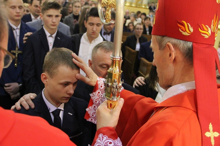 Bierzmowanie w Porąbce Uszewskiej