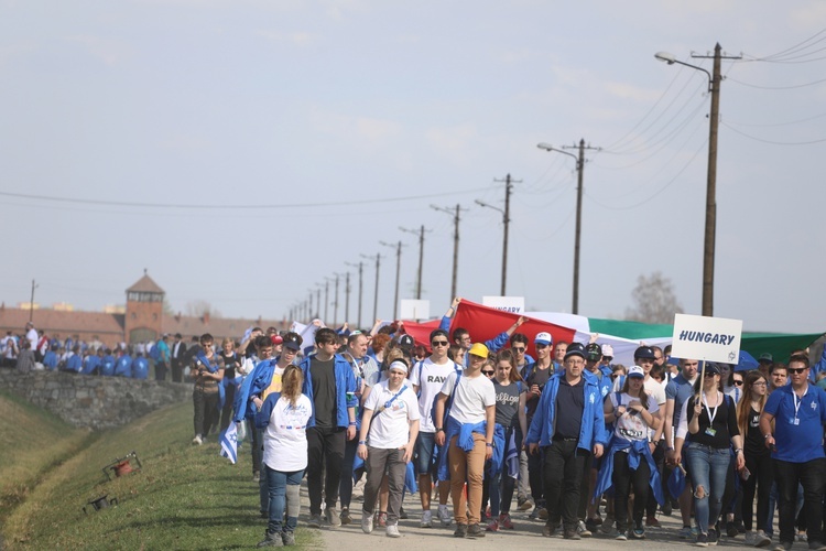 30. Marsz Żywych w KL Auschwitz-Birkenau - 2018