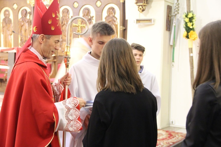 Bierzmowanie w Żegocinie