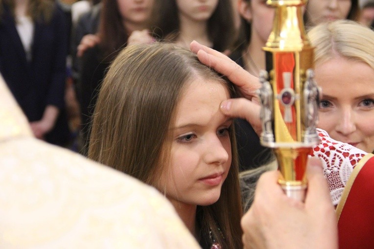 Bierzmowanie w Żegocinie