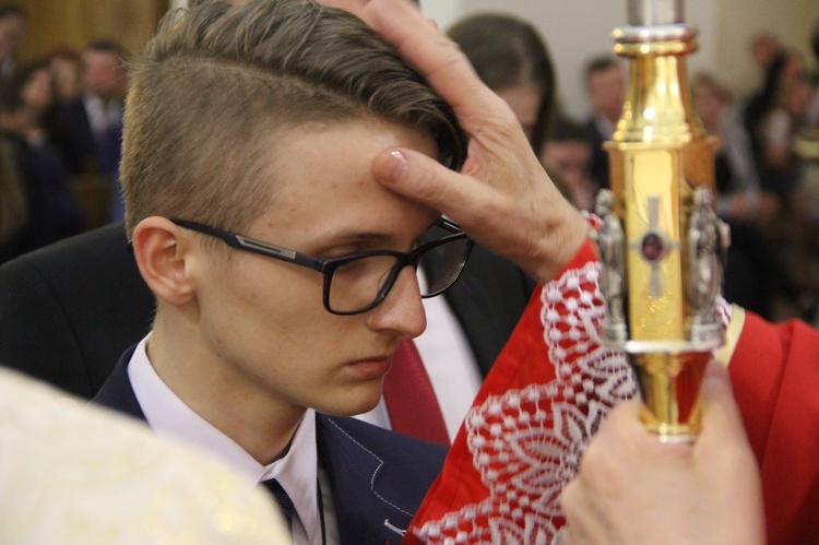 Bierzmowanie w Żegocinie