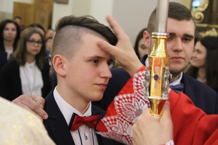 Bierzmowanie w Żegocinie