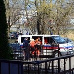 Trening antyterrorystyczny w liceum w Słupsku