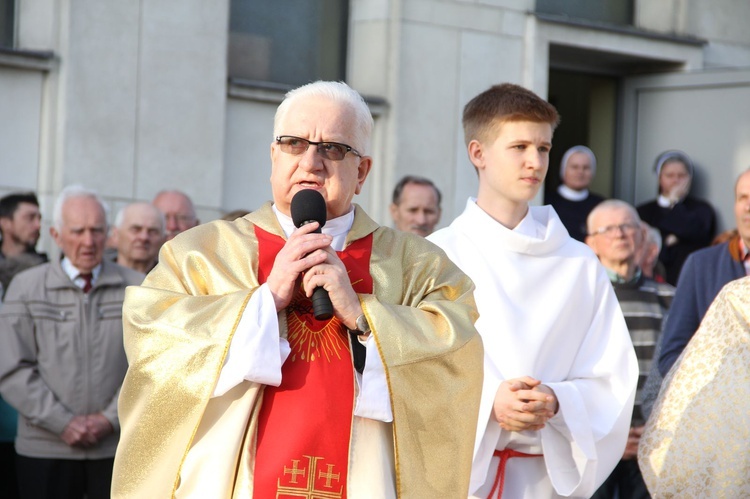 Poświęcenie odnowionej Kalwarii Krzyskiej