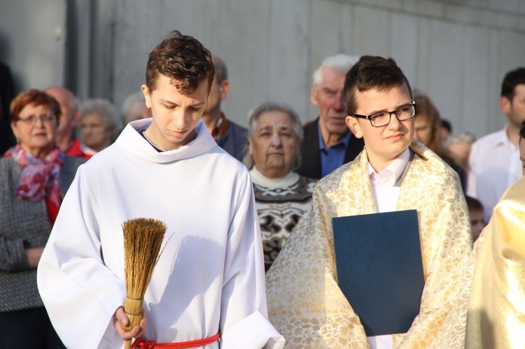 Poświęcenie odnowionej Kalwarii Krzyskiej