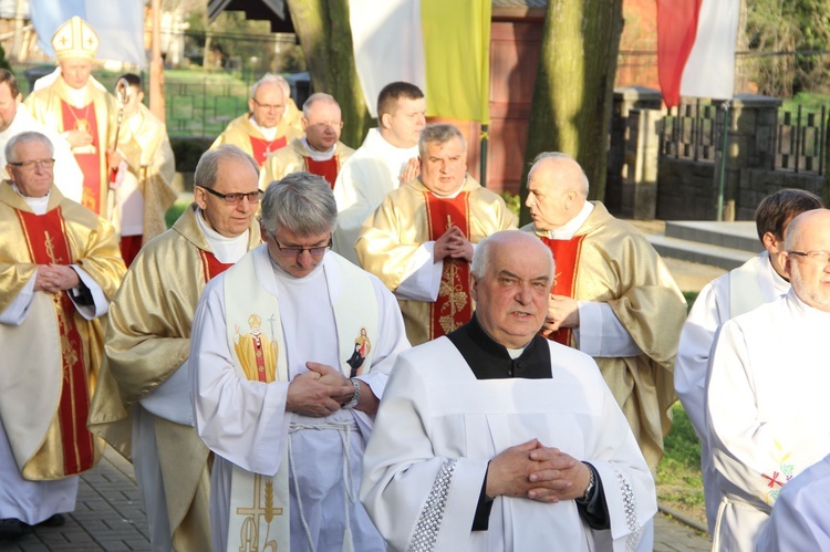 Poświęcenie odnowionej Kalwarii Krzyskiej