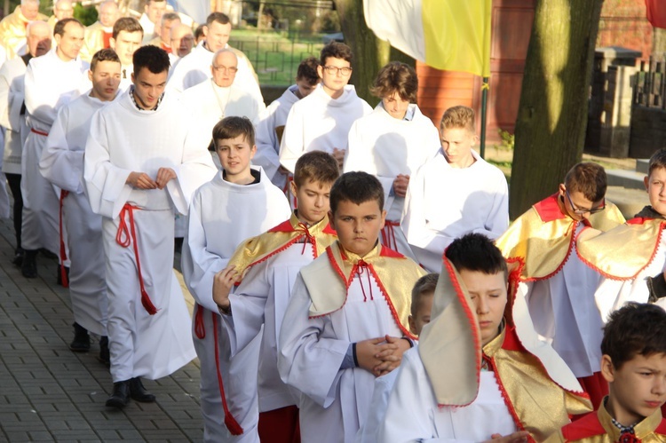 Poświęcenie odnowionej Kalwarii Krzyskiej