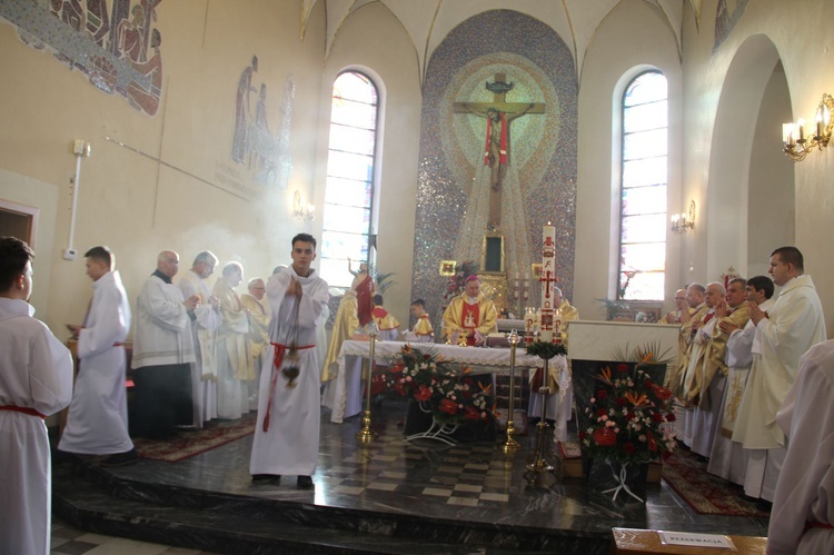 Poświęcenie odnowionej Kalwarii Krzyskiej