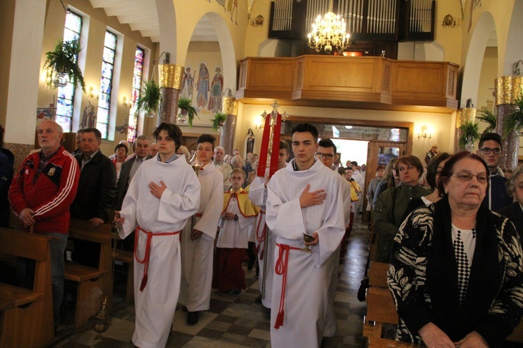 Poświęcenie odnowionej Kalwarii Krzyskiej