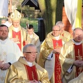 Poświęcenie odnowionej Kalwarii Krzyskiej