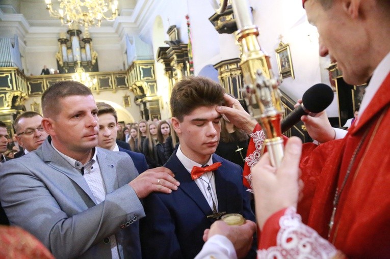 Bierzmowanie w Nowym Wiśniczu