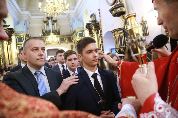 Bierzmowanie w Nowym Wiśniczu