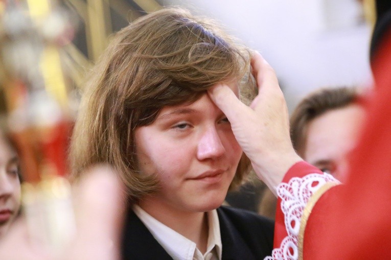 Bierzmowanie w Nowym Wiśniczu